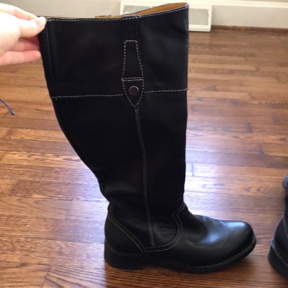 Bussola Tall Black Boots